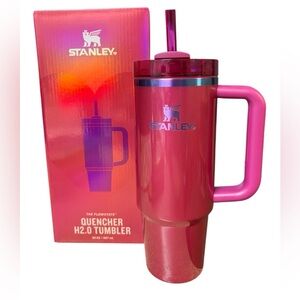 NEW IN BOX 2025 Valentine Collector Stanley Pink Quencher H2.0 Tumbler 30 oz